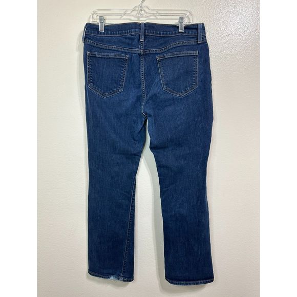 Old Navy Women's Sweetheart Dark Wash Straight Leg Jeans, Size 12 Short - Picture 5 of 5